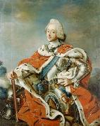 Carl Gustaf Pilo Portrait of King Frederik V of Denmark Spain oil painting artist